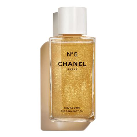 chanel no 5 the gold body oil|chanel no 5 bath oil.